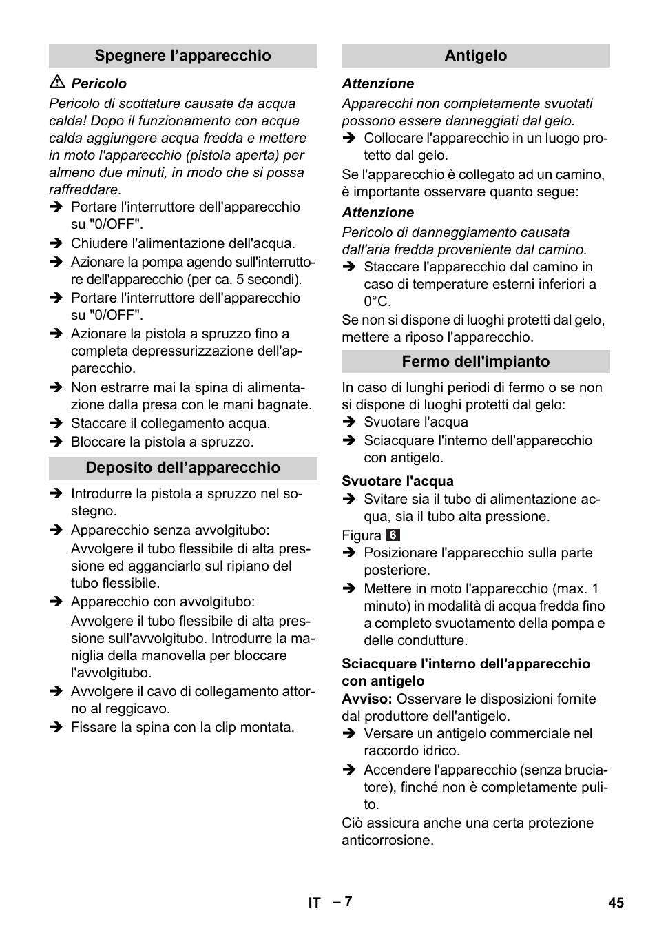 Karcher HDS 5-11 UX User Manual | Page 45 / 312