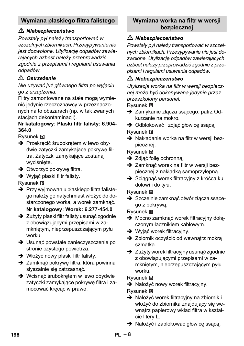 Karcher NT 75-1 Tact Me Te H User Manual | Page 198 / 308