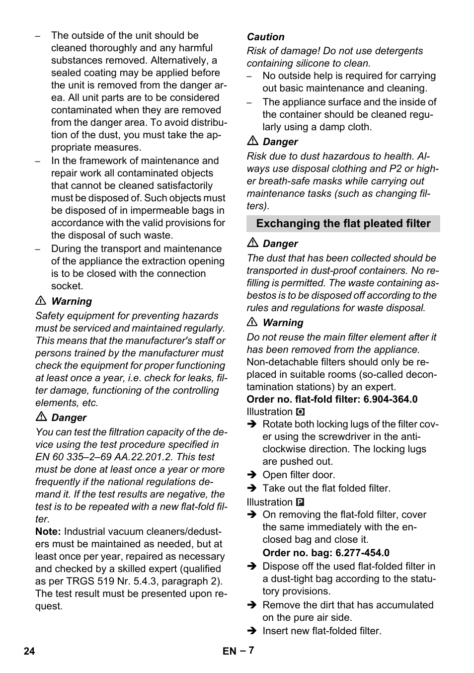 Karcher NT 75-1 Tact Me Te H User Manual | Page 24 / 308
