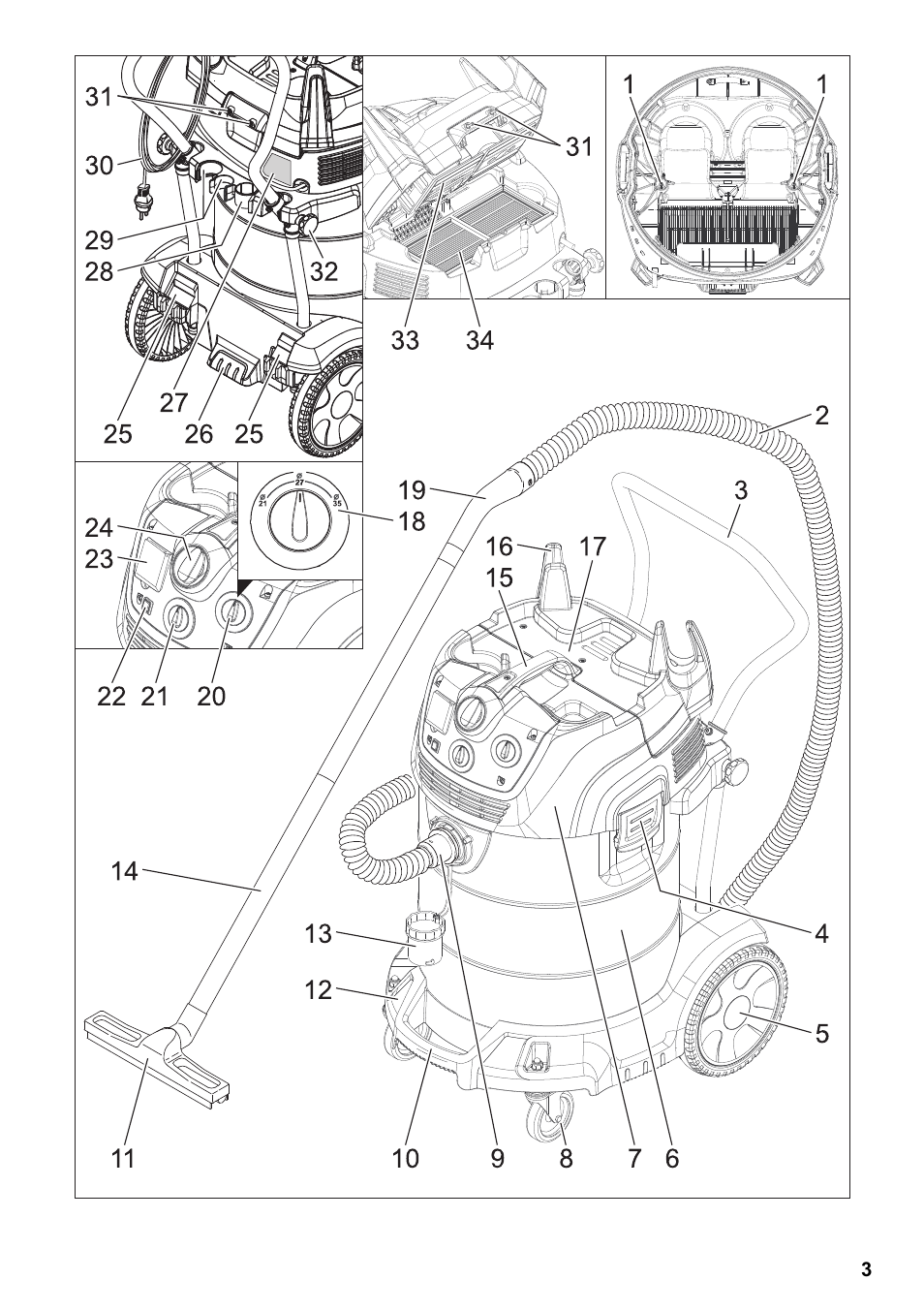 Karcher NT 75-1 Tact Me Te H User Manual | Page 3 / 308