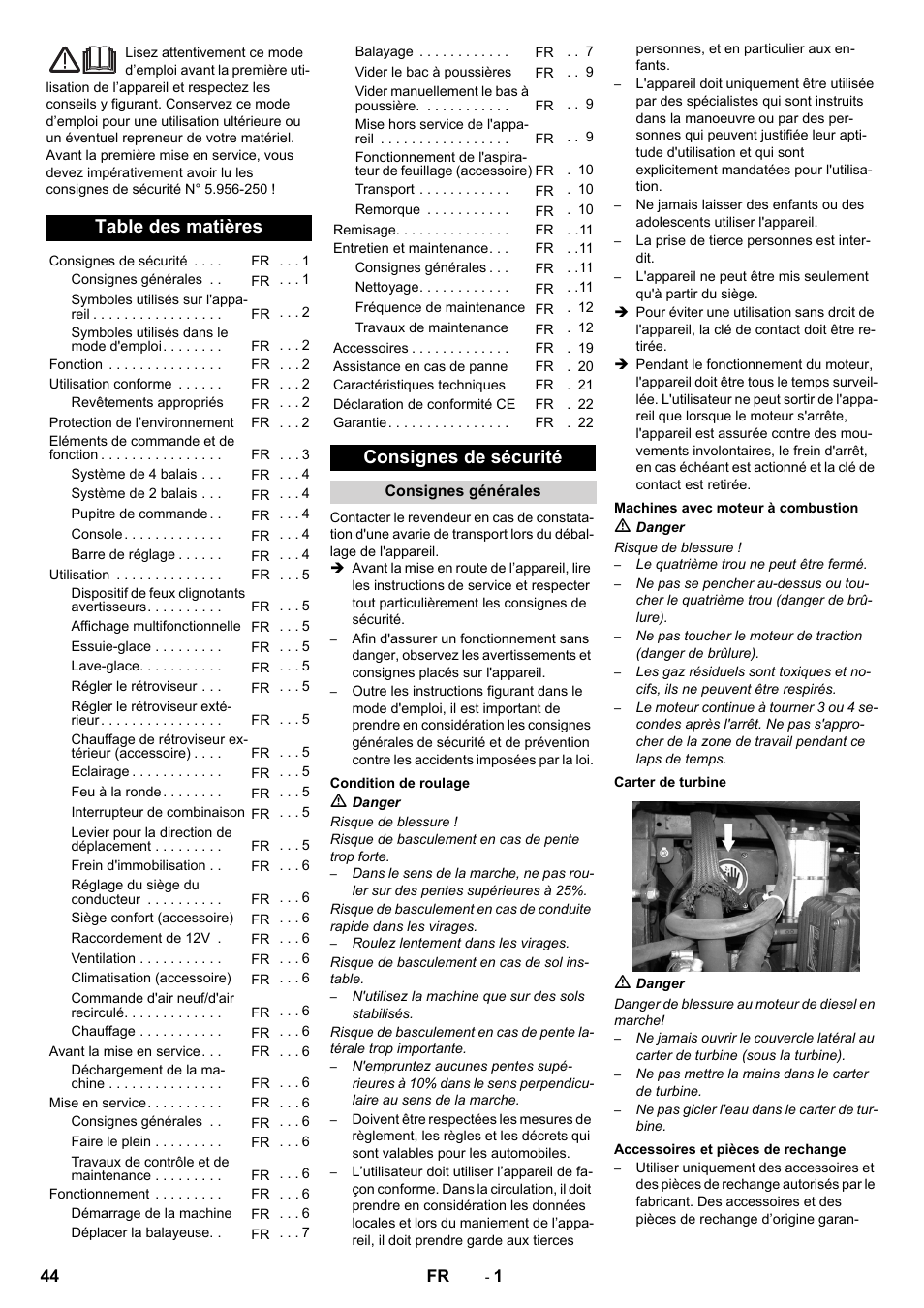 Karcher ICC 2 D ECO 2SB STAGE IIIa User Manual | Page 44 / 328