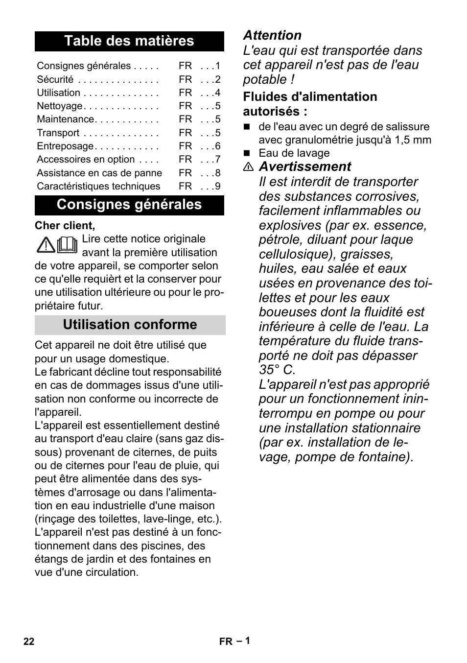 Karcher BP 2 Cistern User Manual | Page 22 / 82