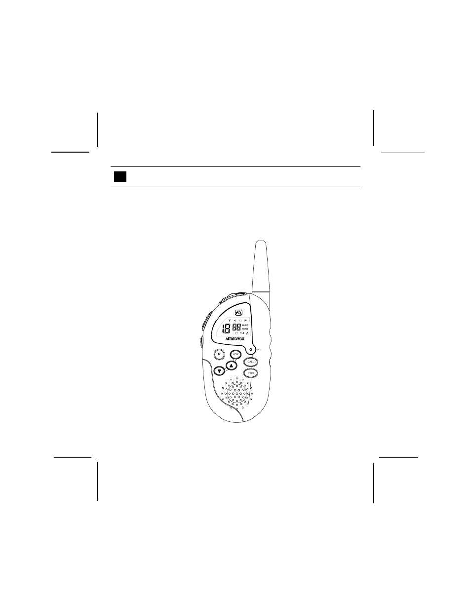 Features | Audiovox FR548-2CH User Manual | Page 3 / 20