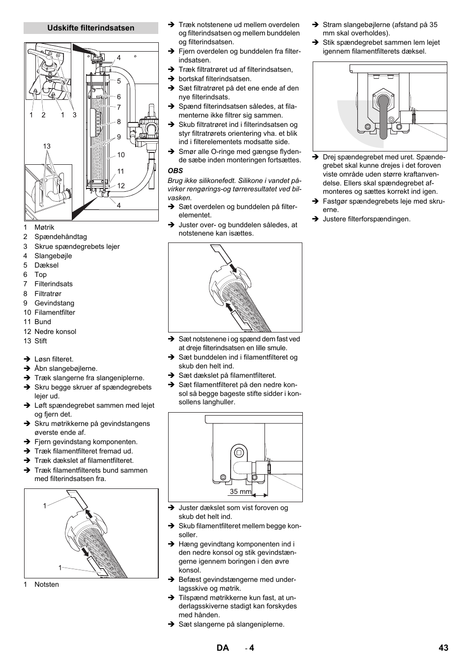 Karcher WRP 1000 ECO User Manual | Page 43 / 148