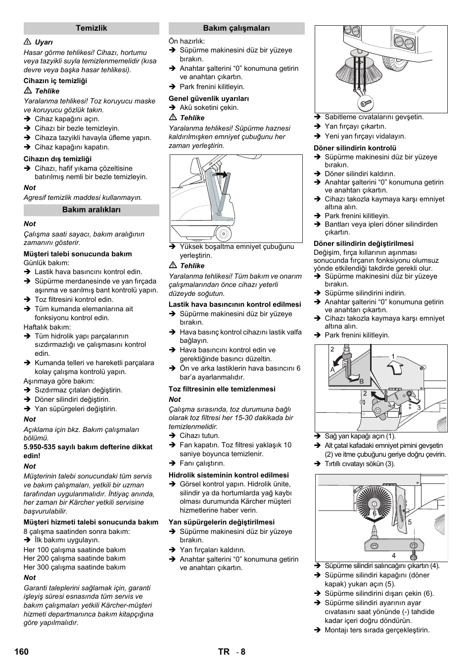 Karcher KMR 1250 BAT User Manual | Page 160 / 196