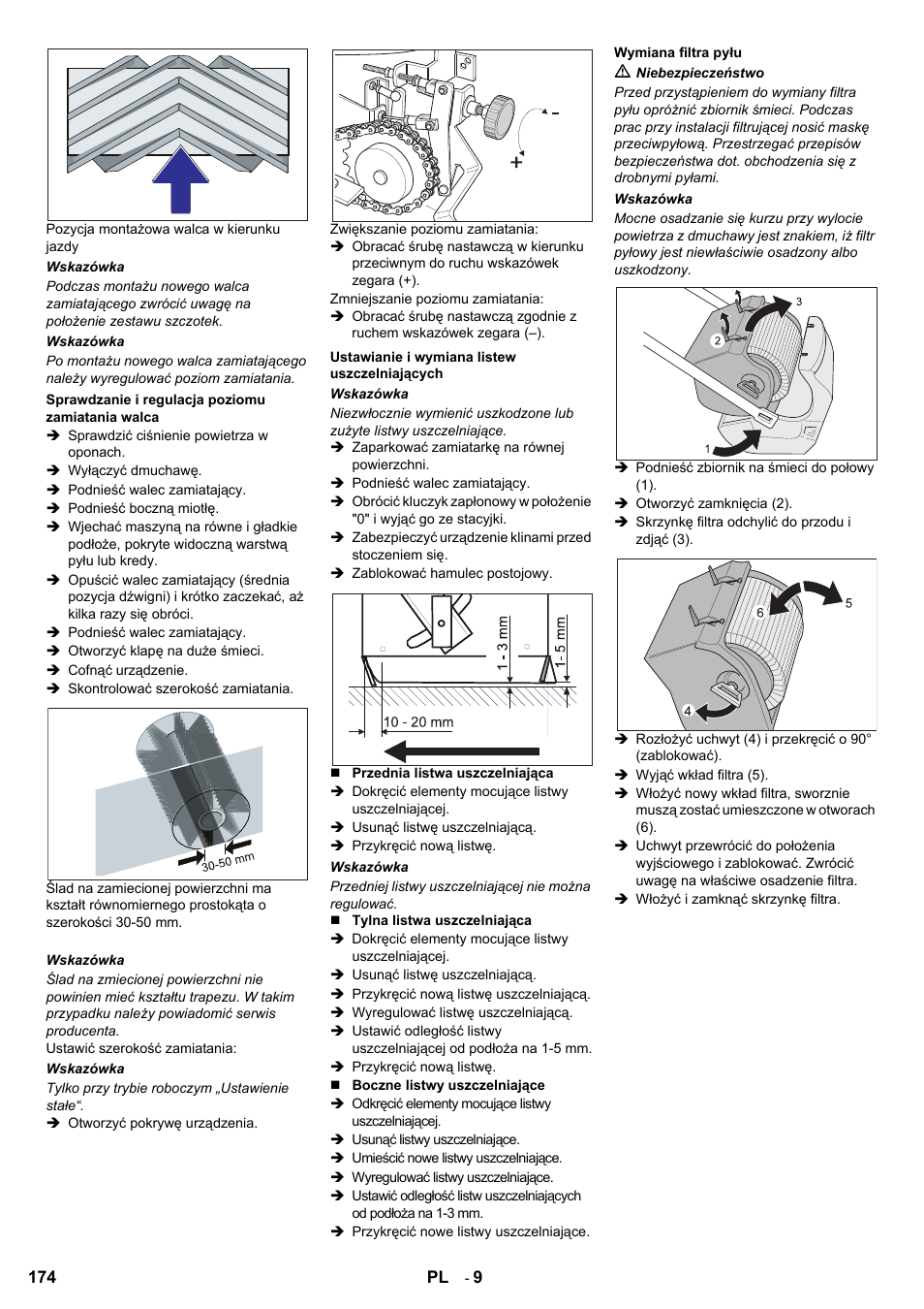 Karcher KMR 1250 BAT User Manual | Page 174 / 196