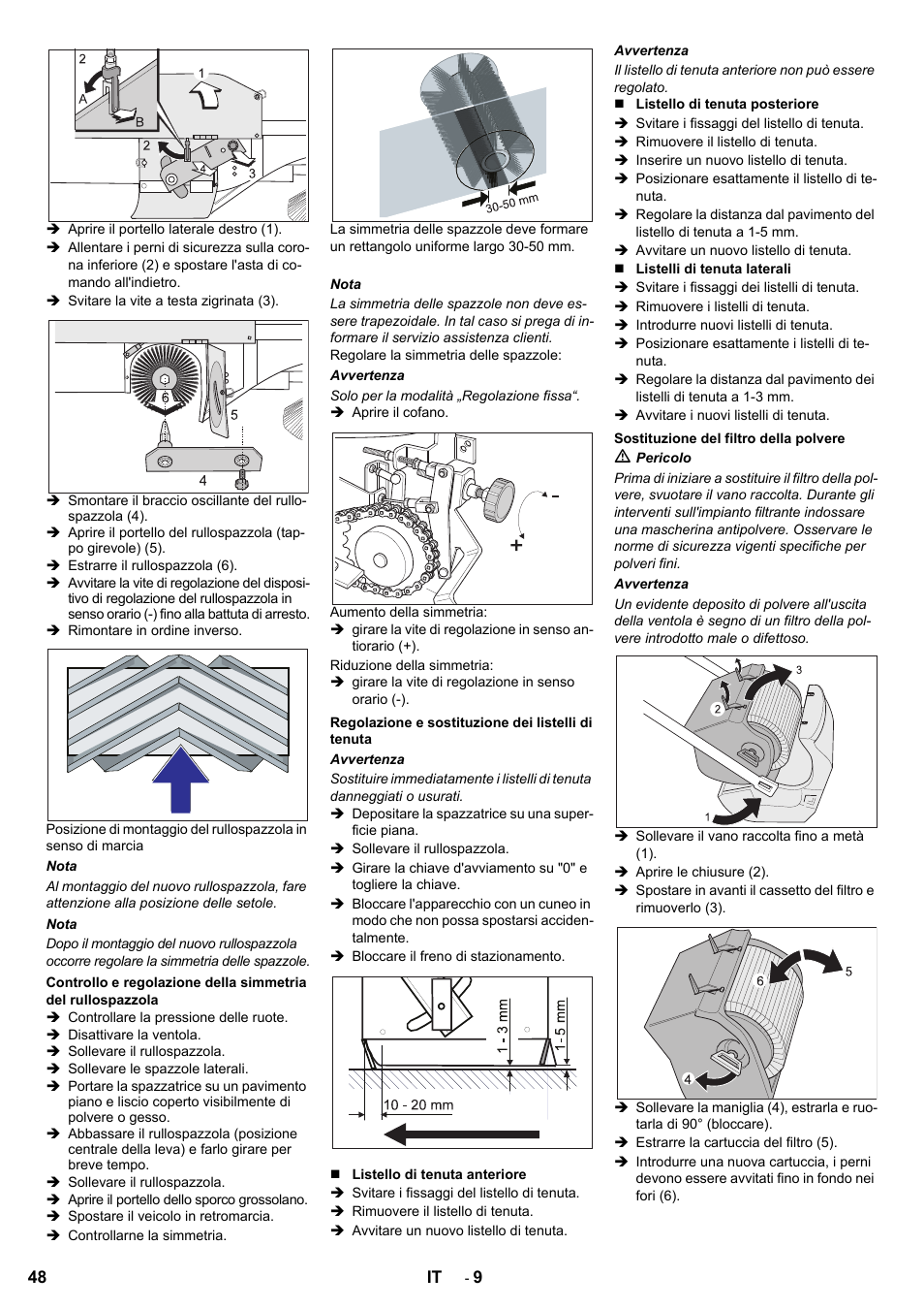 Karcher KMR 1250 BAT User Manual | Page 48 / 196