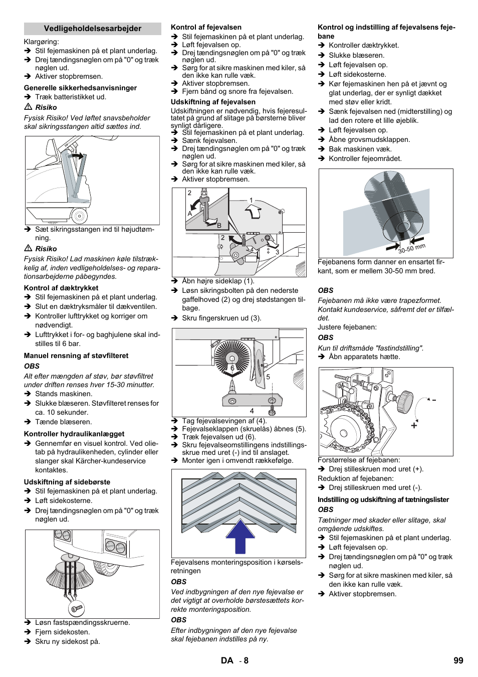 Karcher KMR 1250 BAT User Manual | Page 99 / 196