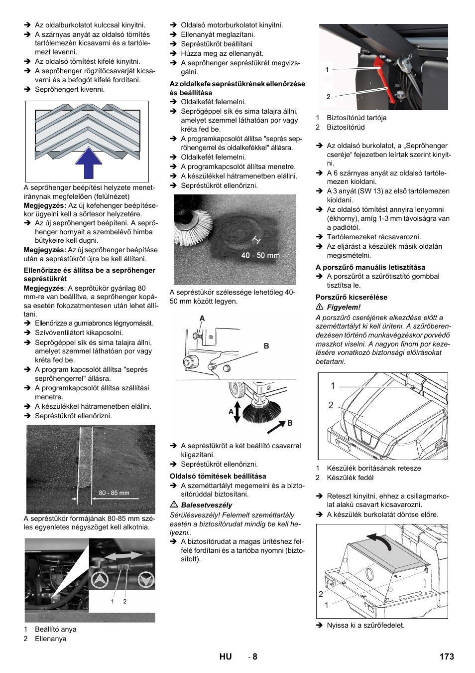 Karcher KM 130-300 BAT User Manual | Page 173 / 340