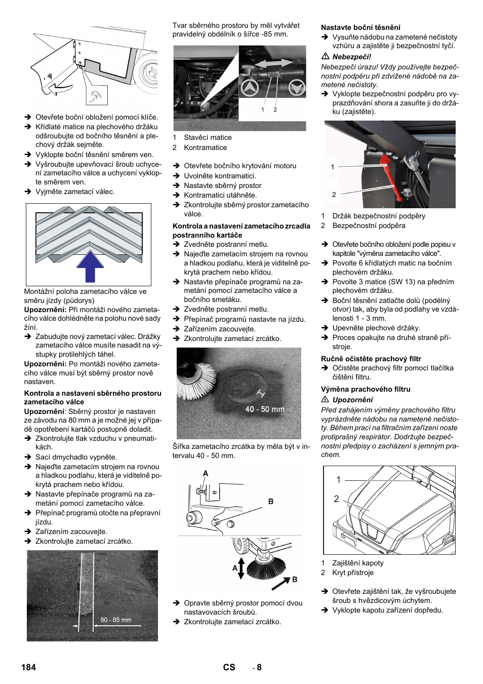 Karcher KM 130-300 BAT User Manual | Page 184 / 340