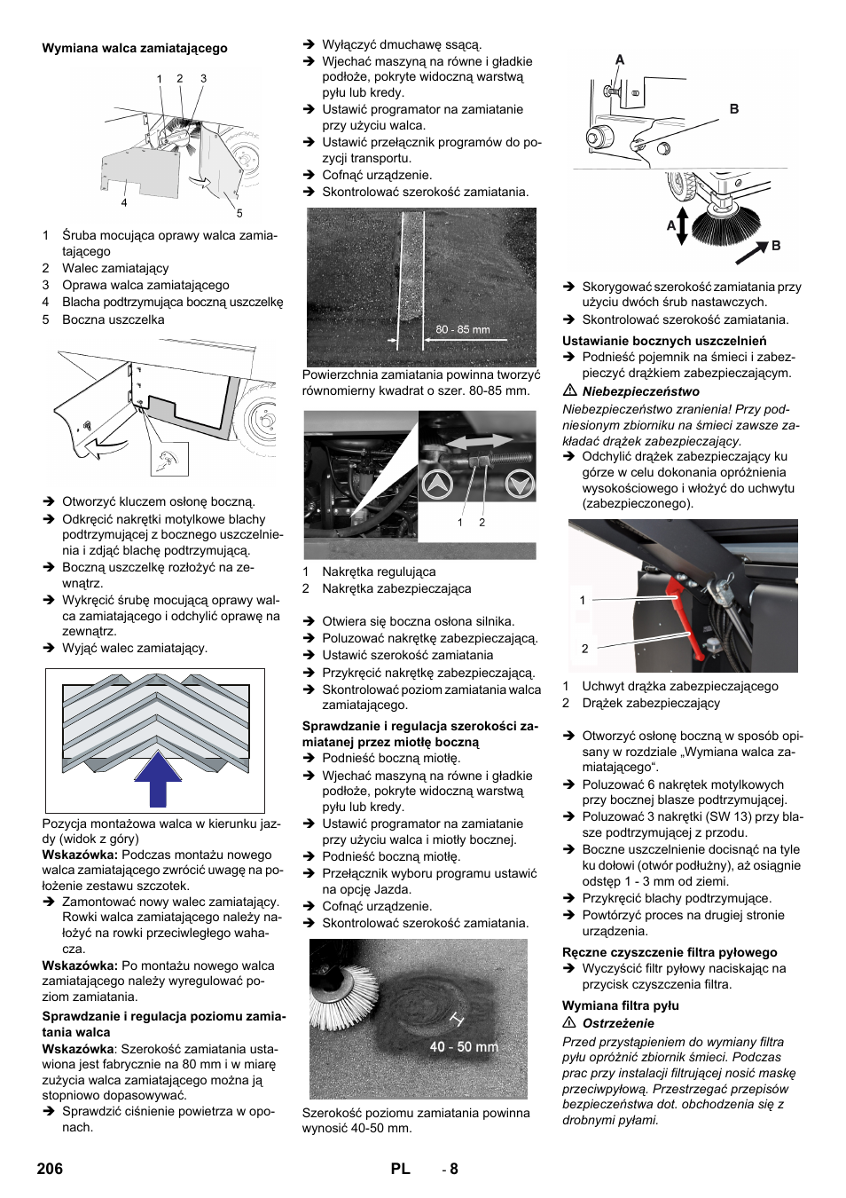 Karcher KM 130-300 BAT User Manual | Page 206 / 340