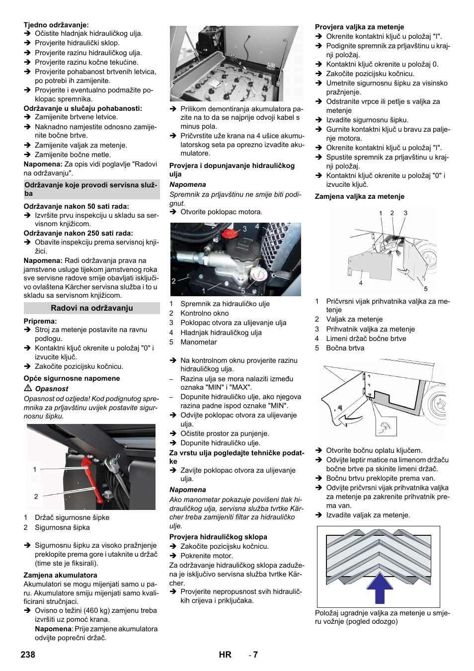 Karcher KM 130-300 BAT User Manual | Page 238 / 340