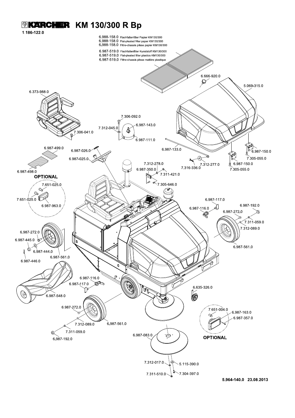 Karcher KM 130-300 BAT User Manual | Page 339 / 340