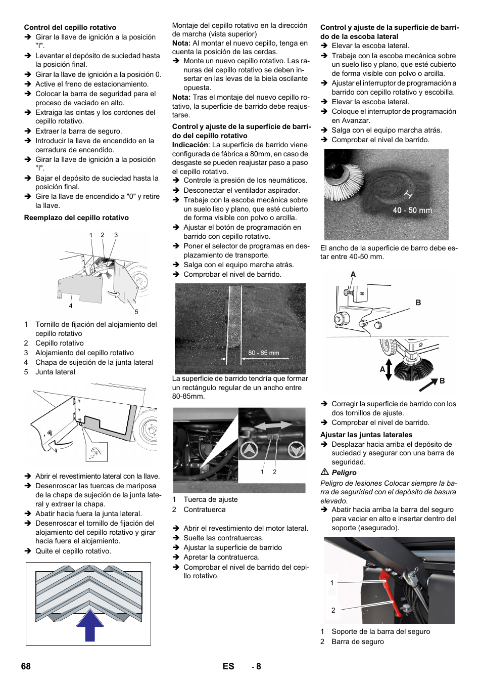 Karcher KM 130-300 BAT User Manual | Page 68 / 340