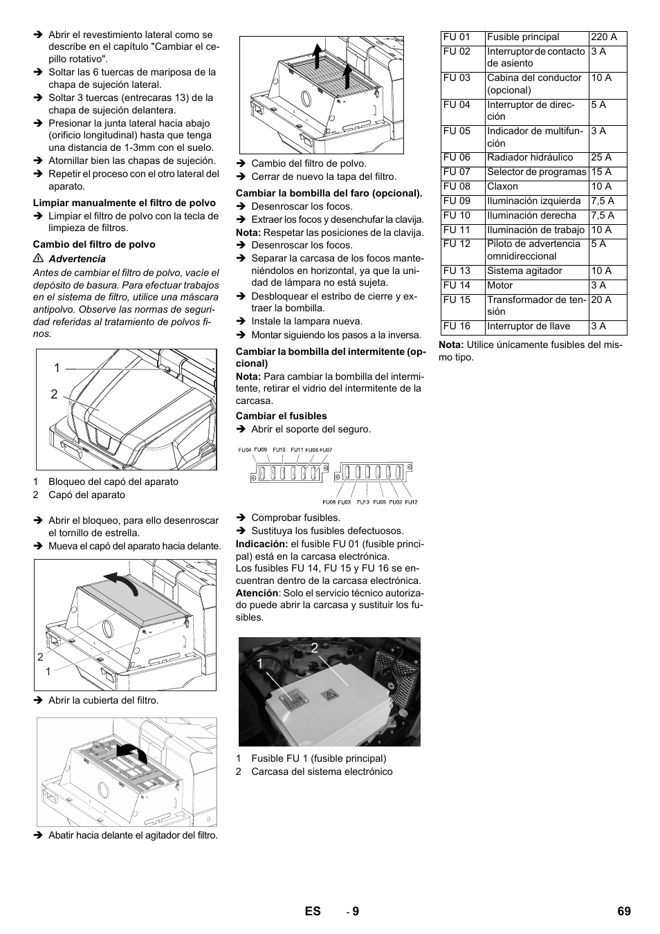 Karcher KM 130-300 BAT User Manual | Page 69 / 340