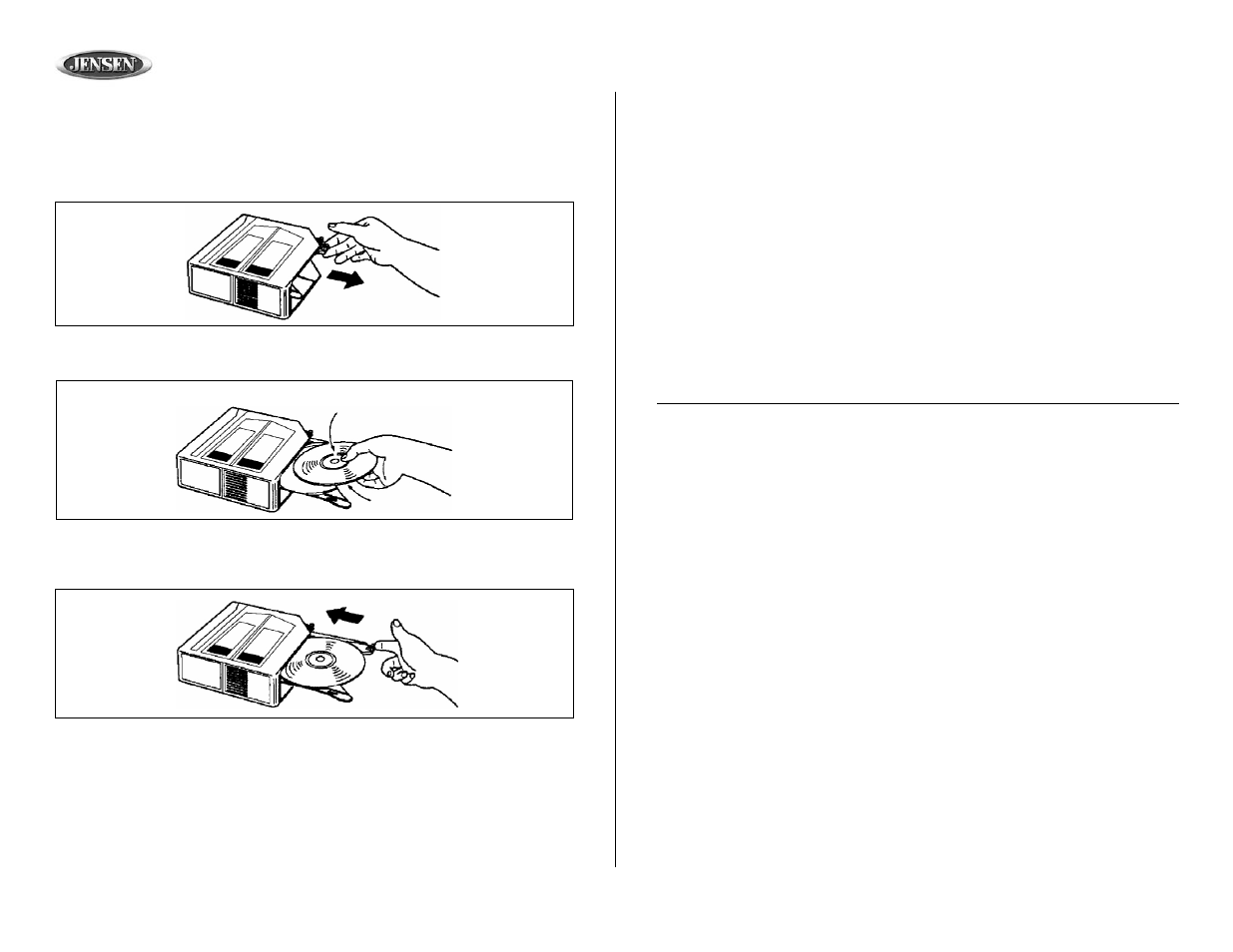 Xch10rf, Loading the cd changer, Cargando el cambiador de cd | Chargement du changeur cd | Audiovox XCH10RF User Manual | Page 16 / 23