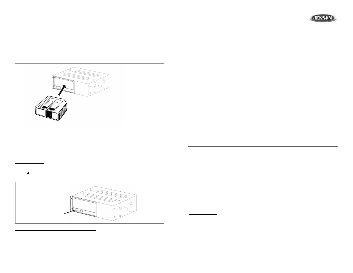 Xch10rf, Loading the cd changer (continued), Cargando el cambiador de cd (continuación) | Chargement du changeur cd (continué) | Audiovox XCH10RF User Manual | Page 17 / 23