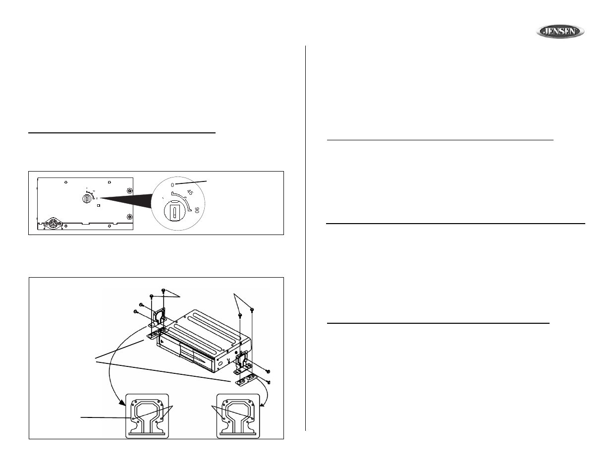 Xch10rf, Installation, Instalación | Audiovox XCH10RF User Manual | Page 5 / 23