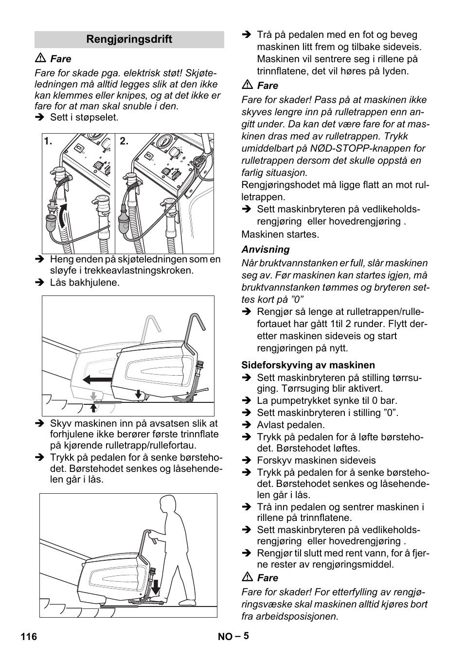 Karcher BR 47-35 ESC EU User Manual | Page 116 / 276