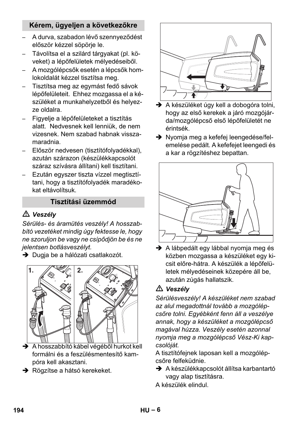 Karcher BR 47-35 ESC EU User Manual | Page 194 / 276