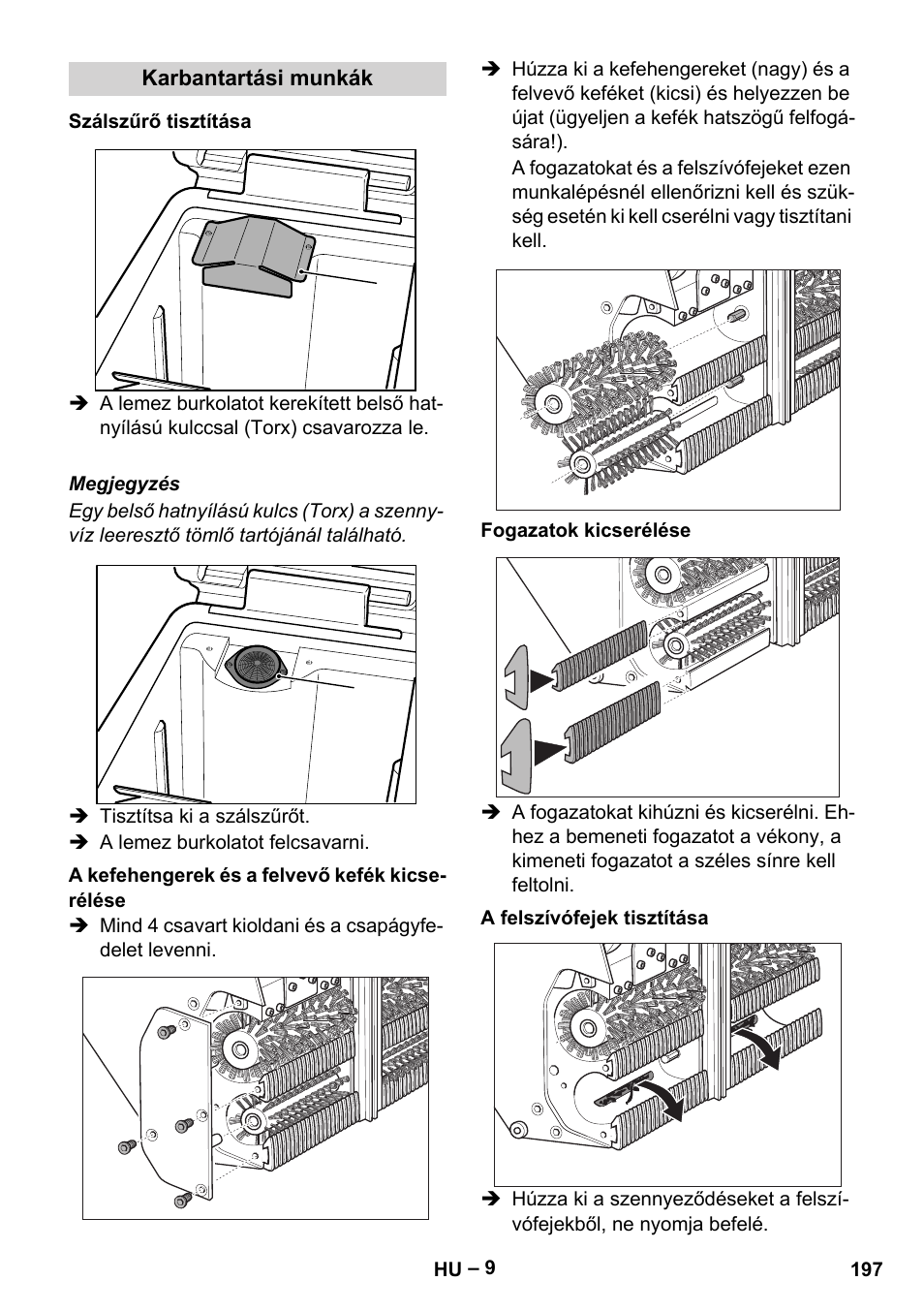 Karcher BR 47-35 ESC EU User Manual | Page 197 / 276