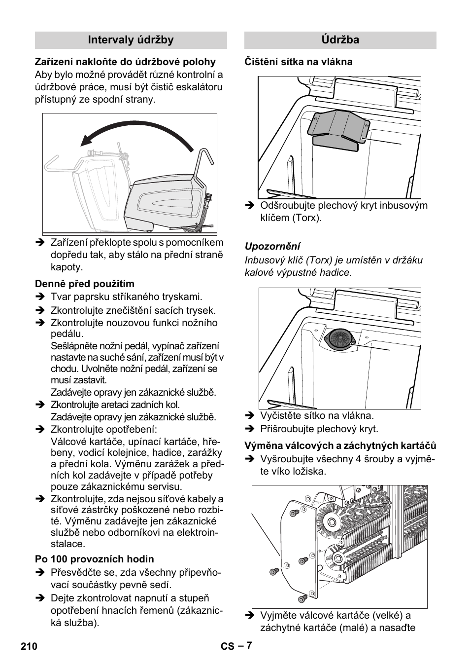 Karcher BR 47-35 ESC EU User Manual | Page 210 / 276