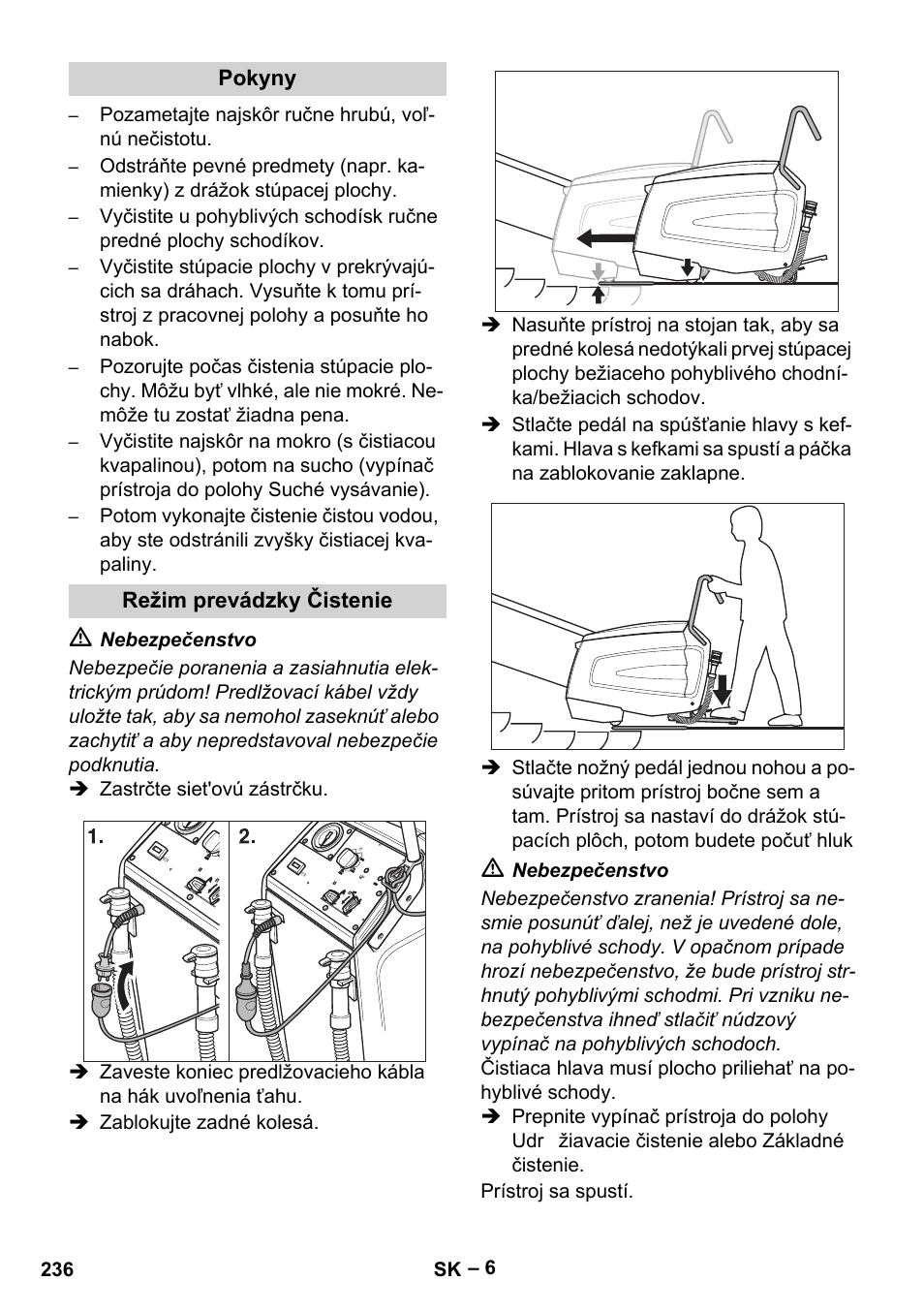 Karcher BR 47-35 ESC EU User Manual | Page 236 / 276