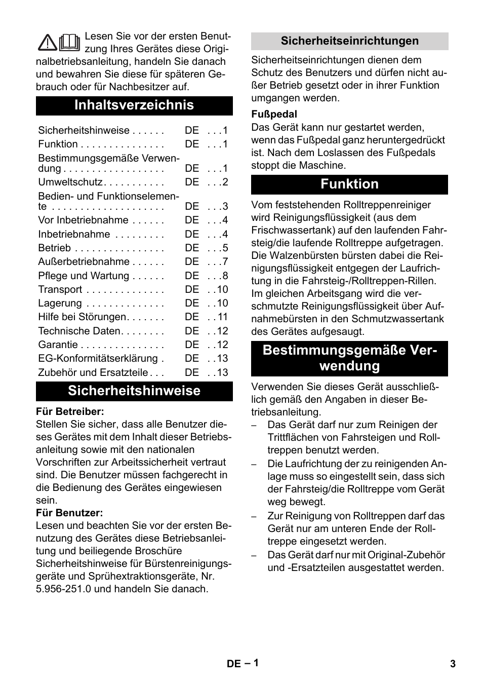 Karcher BR 47-35 ESC EU User Manual | Page 3 / 276