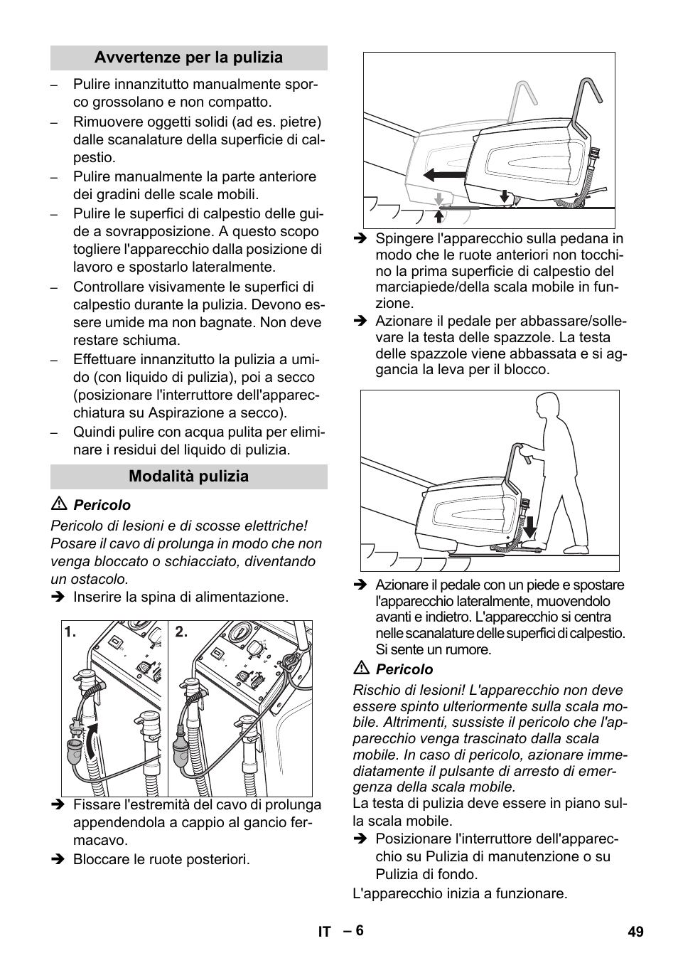 Karcher BR 47-35 ESC EU User Manual | Page 49 / 276