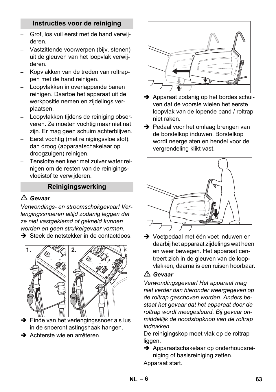 Karcher BR 47-35 ESC EU User Manual | Page 63 / 276