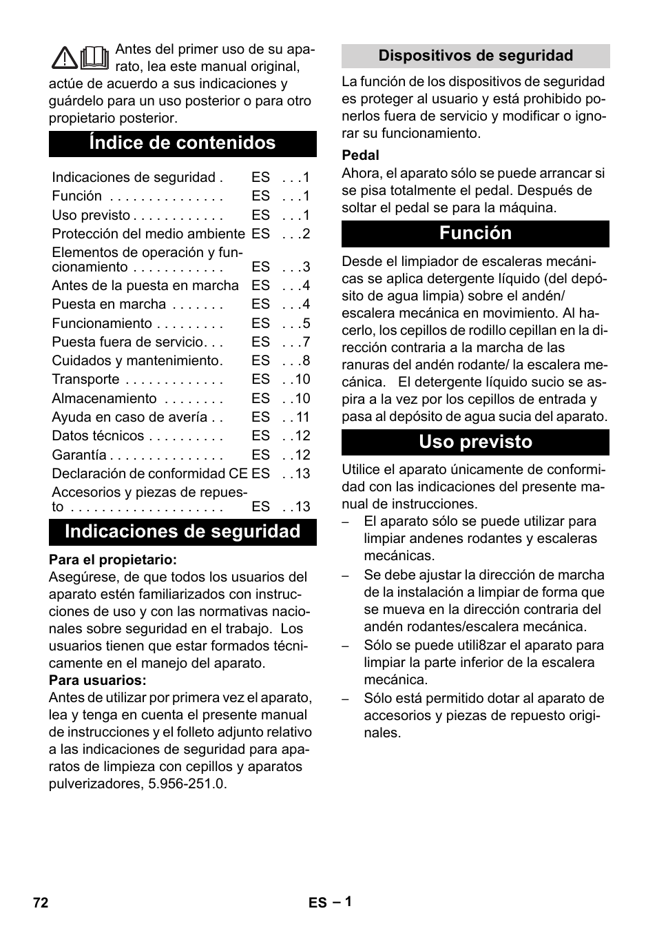 Karcher BR 47-35 ESC EU User Manual | Page 72 / 276