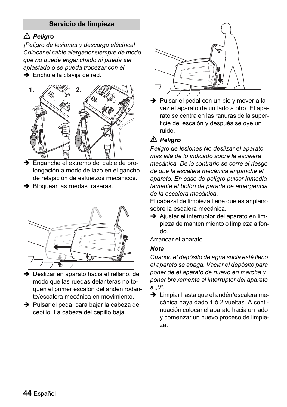 Karcher BR 47-35 ESC EU User Manual | Page 44 / 56