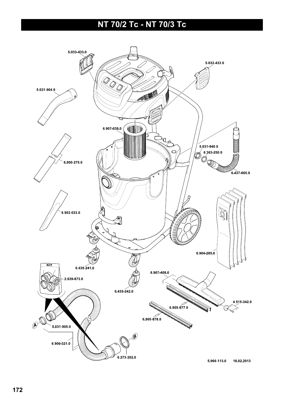 Karcher NT 70-2 Tc User Manual | Page 172 / 176