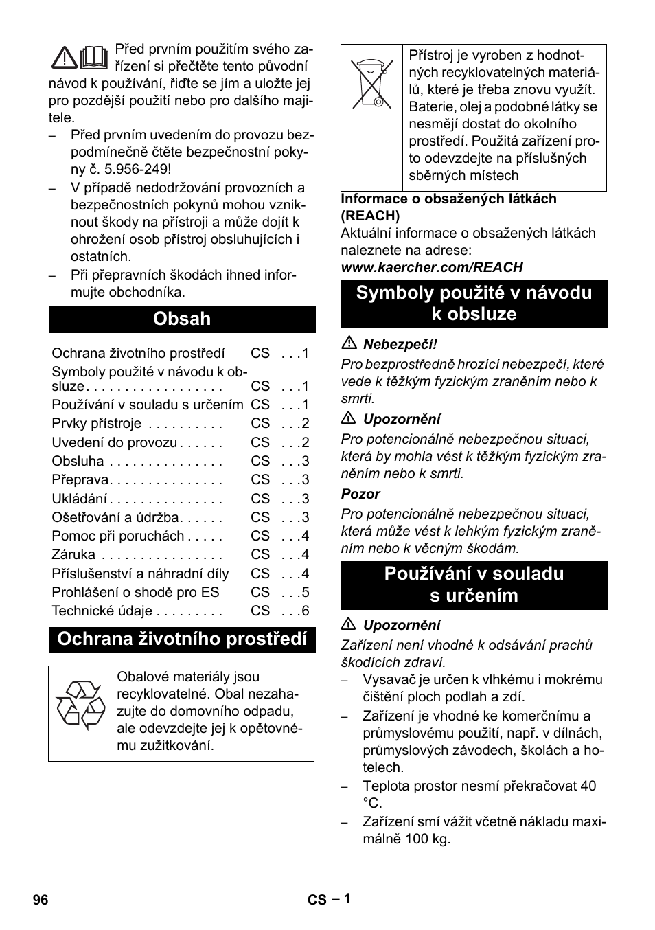 Karcher NT 70-2 Tc User Manual | Page 96 / 176