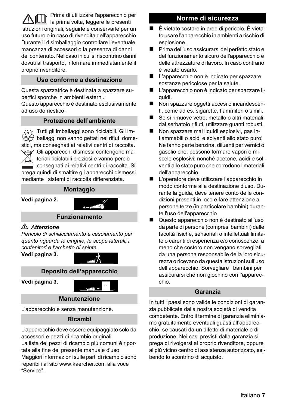 Karcher S 550 User Manual | Page 7 / 32