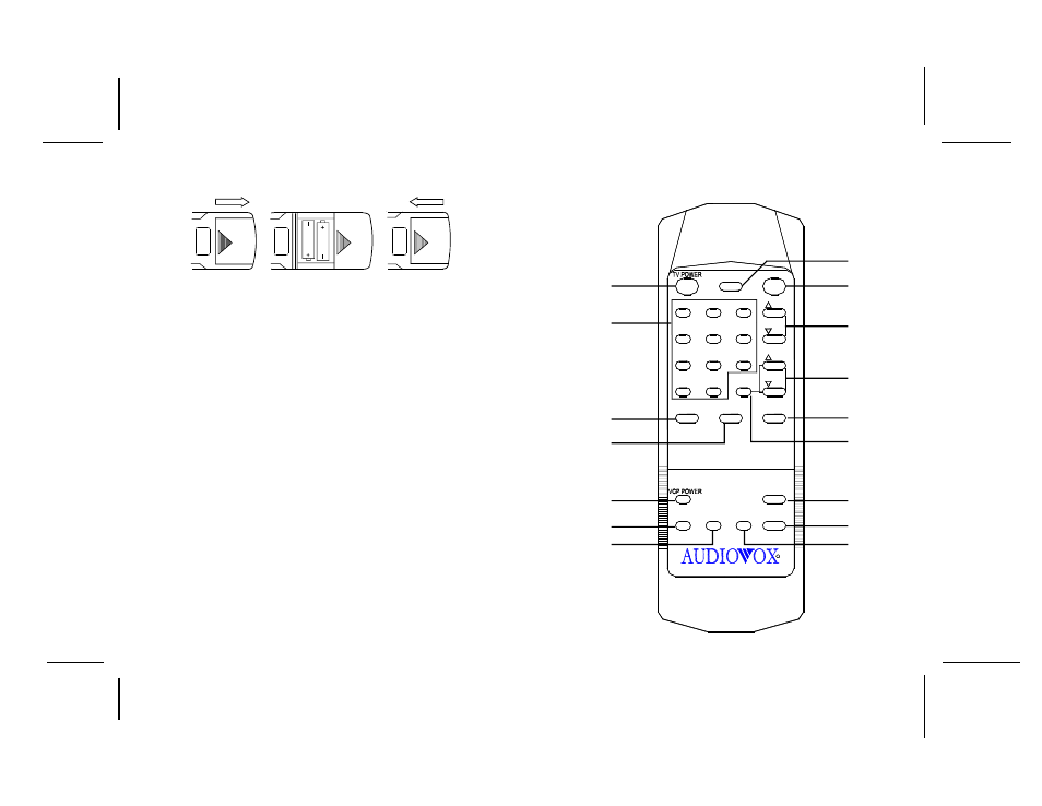 Remote control operation | Audiovox VOH704 User Manual | Page 6 / 16