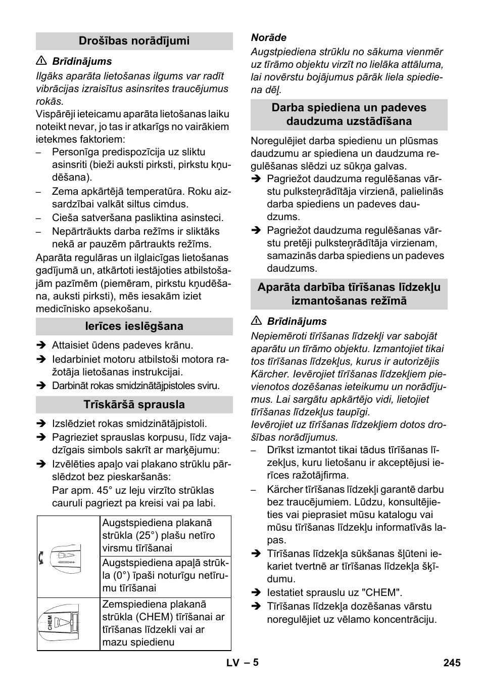 Karcher HD 1040 B Cage User Manual | Page 245 / 264