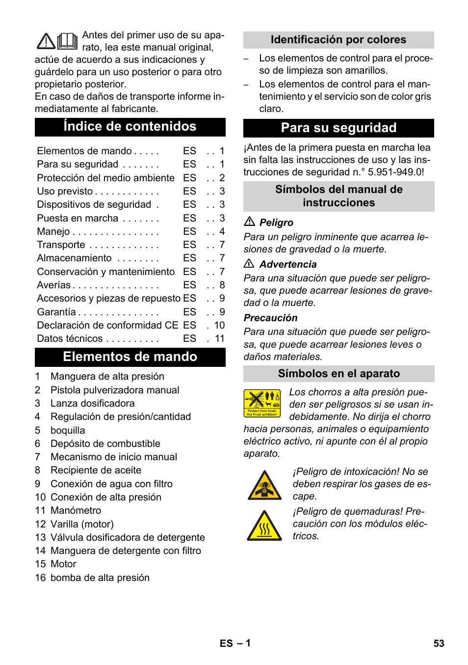 Karcher HD 1040 B Cage User Manual | Page 53 / 264