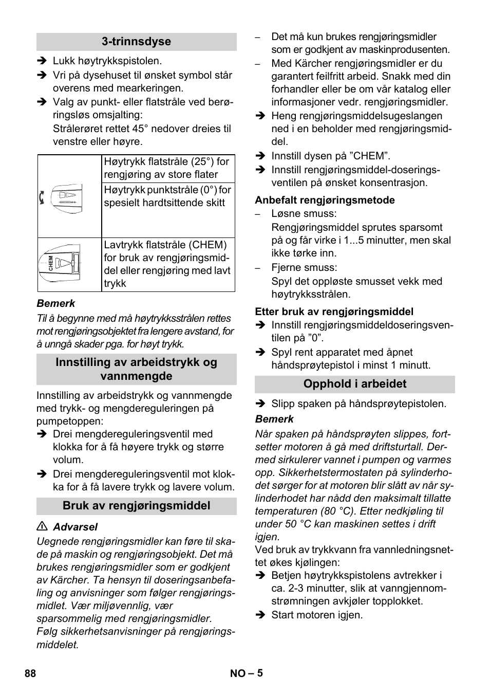 Karcher HD 1040 B Cage User Manual | Page 88 / 264