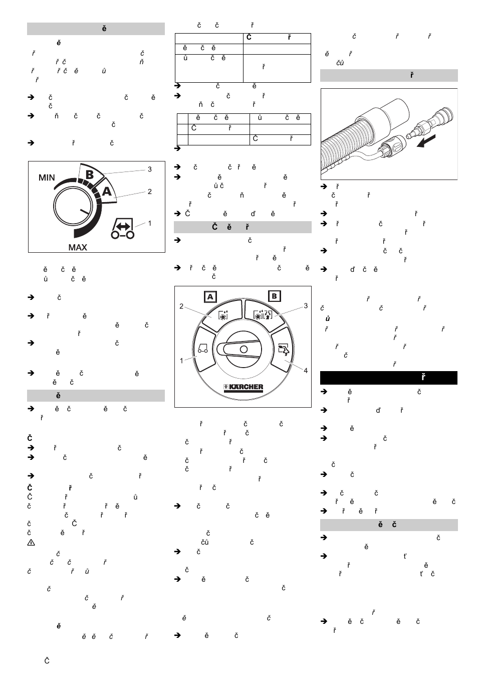 Zastavení a vypnutí přístroje | Karcher BRC 50-70 W Bp User Manual | Page 120 / 209