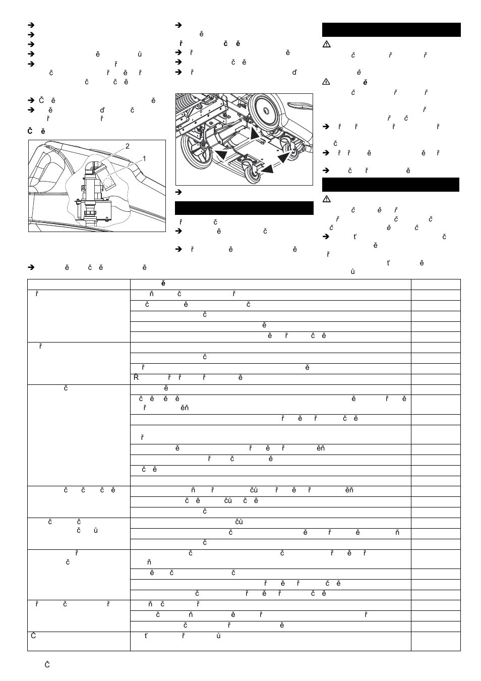 Ochrana proti zamrznutí transport poruchy | Karcher BRC 50-70 W Bp User Manual | Page 122 / 209