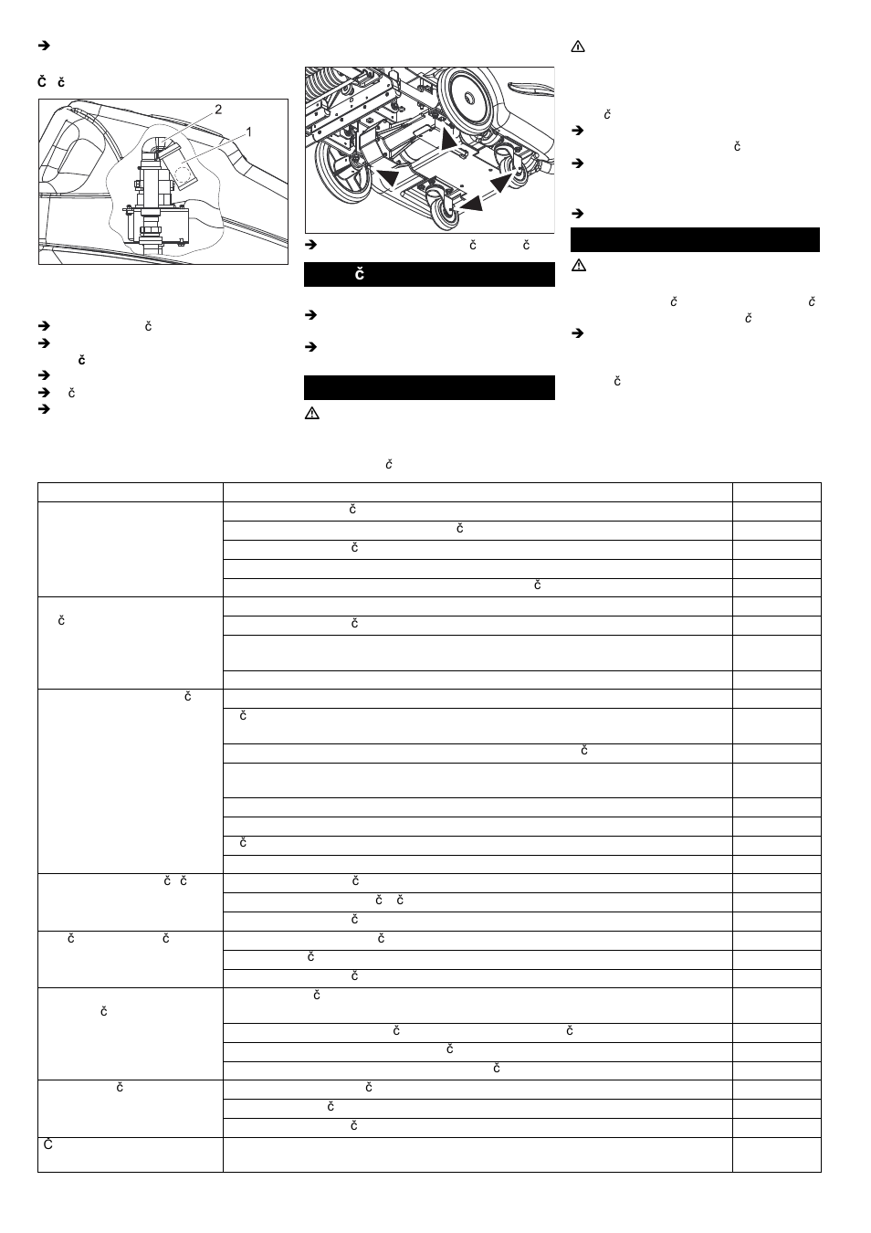 Zaščita pred zamrznitvijo transport motnje | Karcher BRC 50-70 W Bp User Manual | Page 129 / 209
