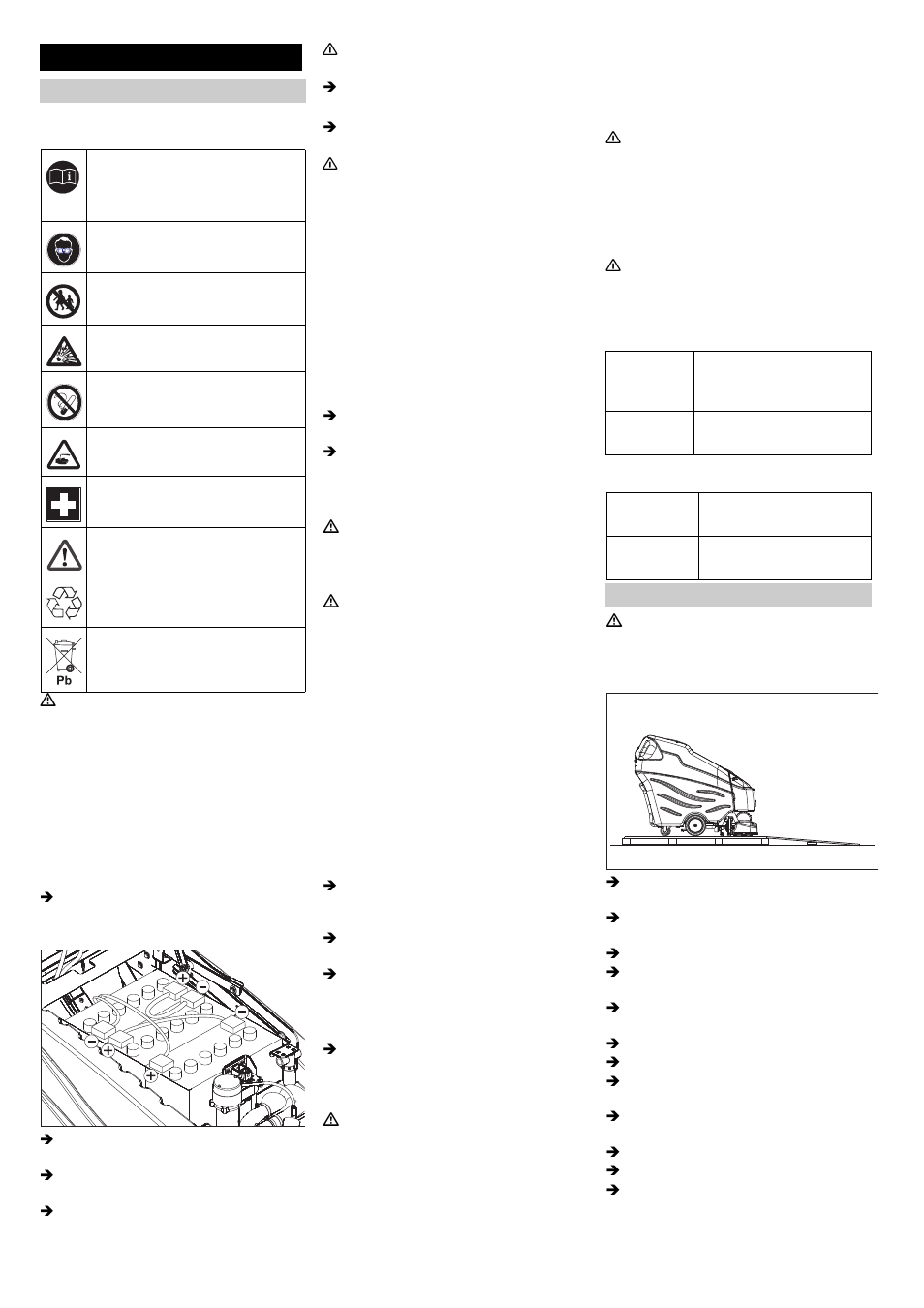 Before startup | Karcher BRC 50-70 W Bp User Manual | Page 13 / 209