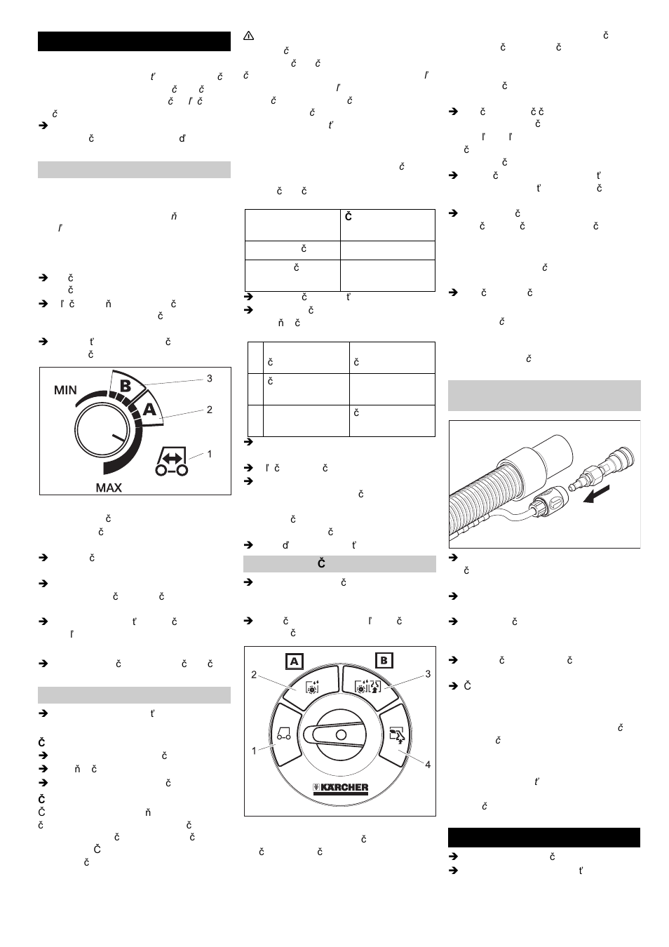 Prevádzka, Zastavenie a odstavenie | Karcher BRC 50-70 W Bp User Manual | Page 150 / 209