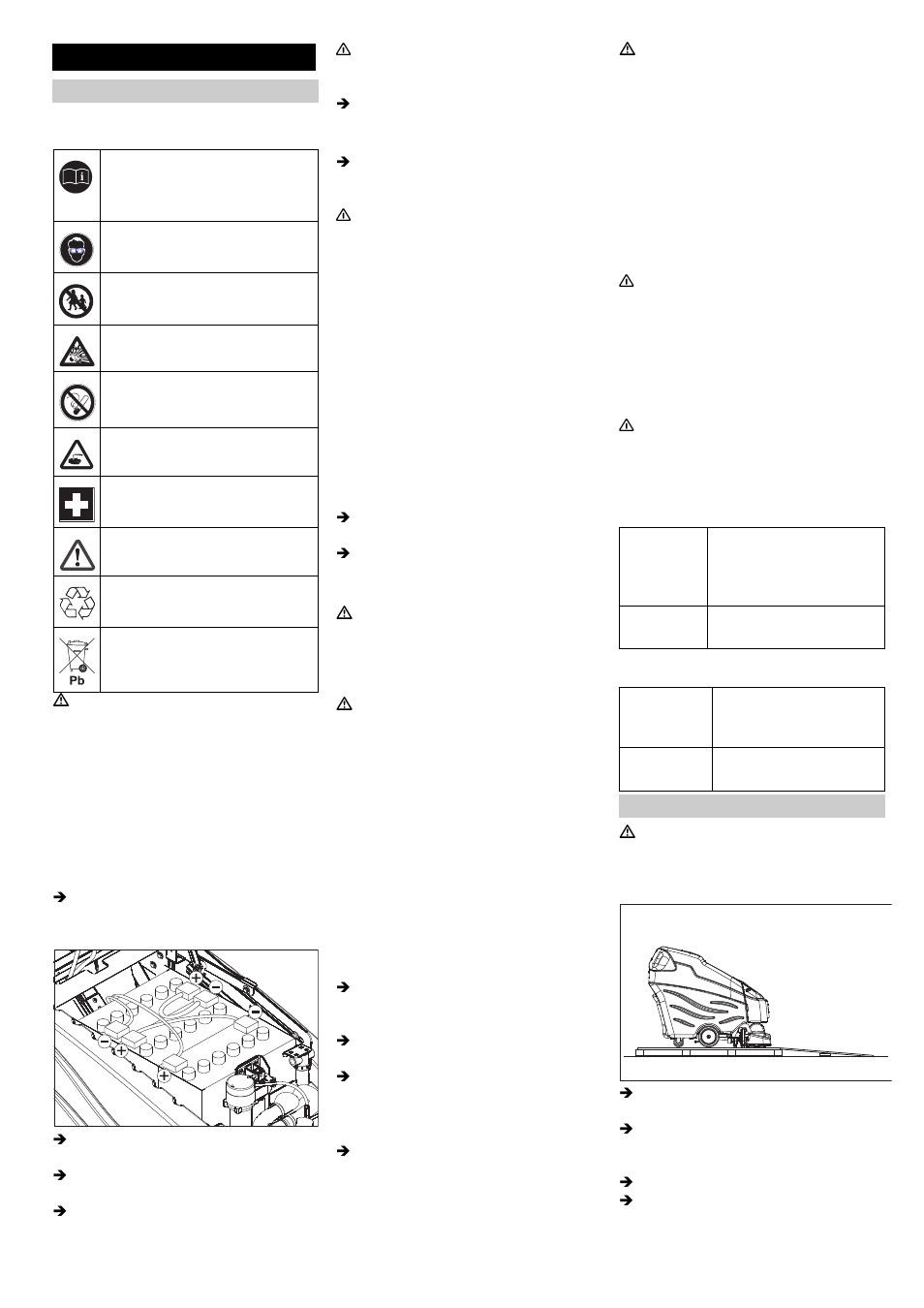 Avant la mise en service | Karcher BRC 50-70 W Bp User Manual | Page 20 / 209