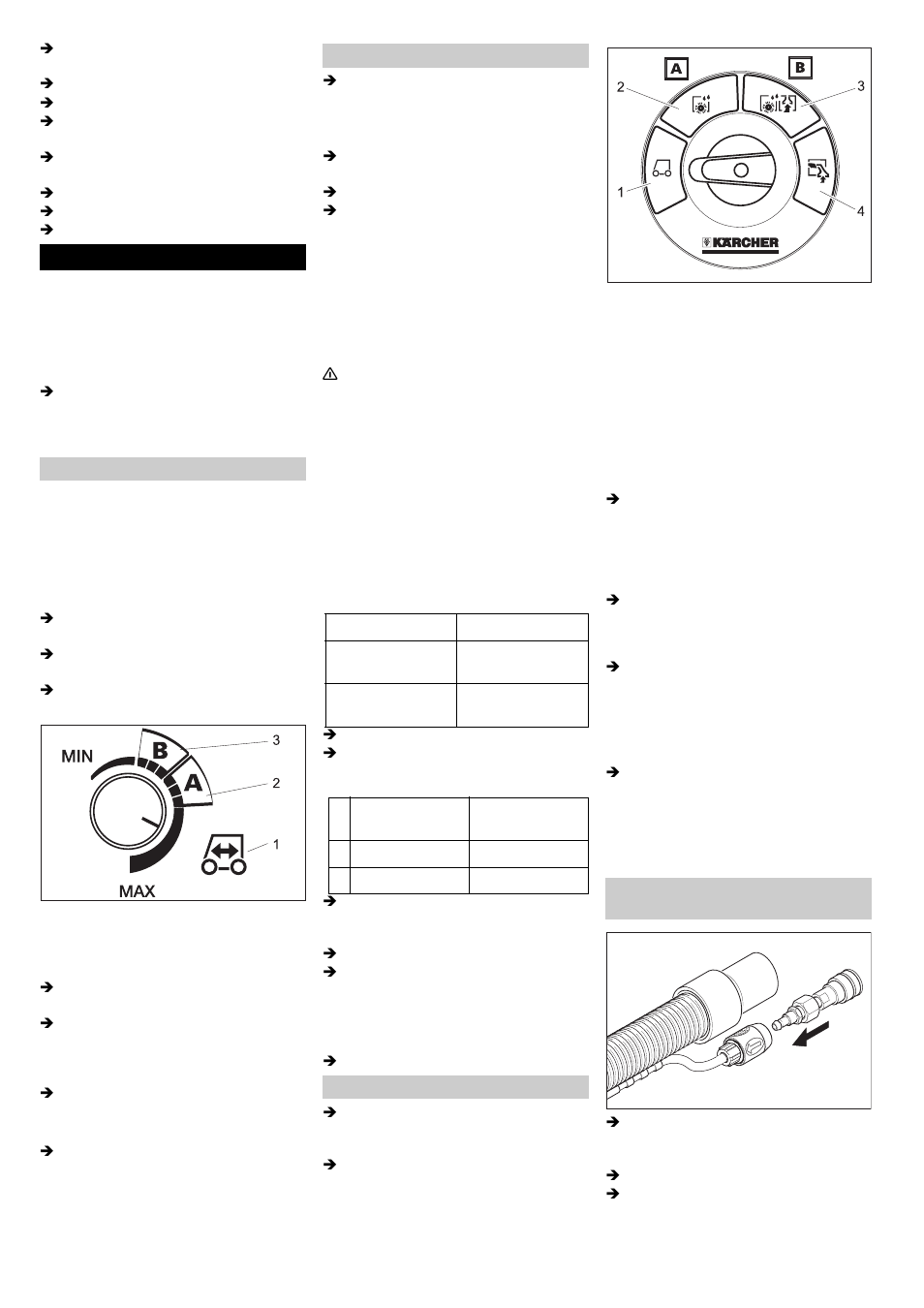Fonctionnement | Karcher BRC 50-70 W Bp User Manual | Page 21 / 209