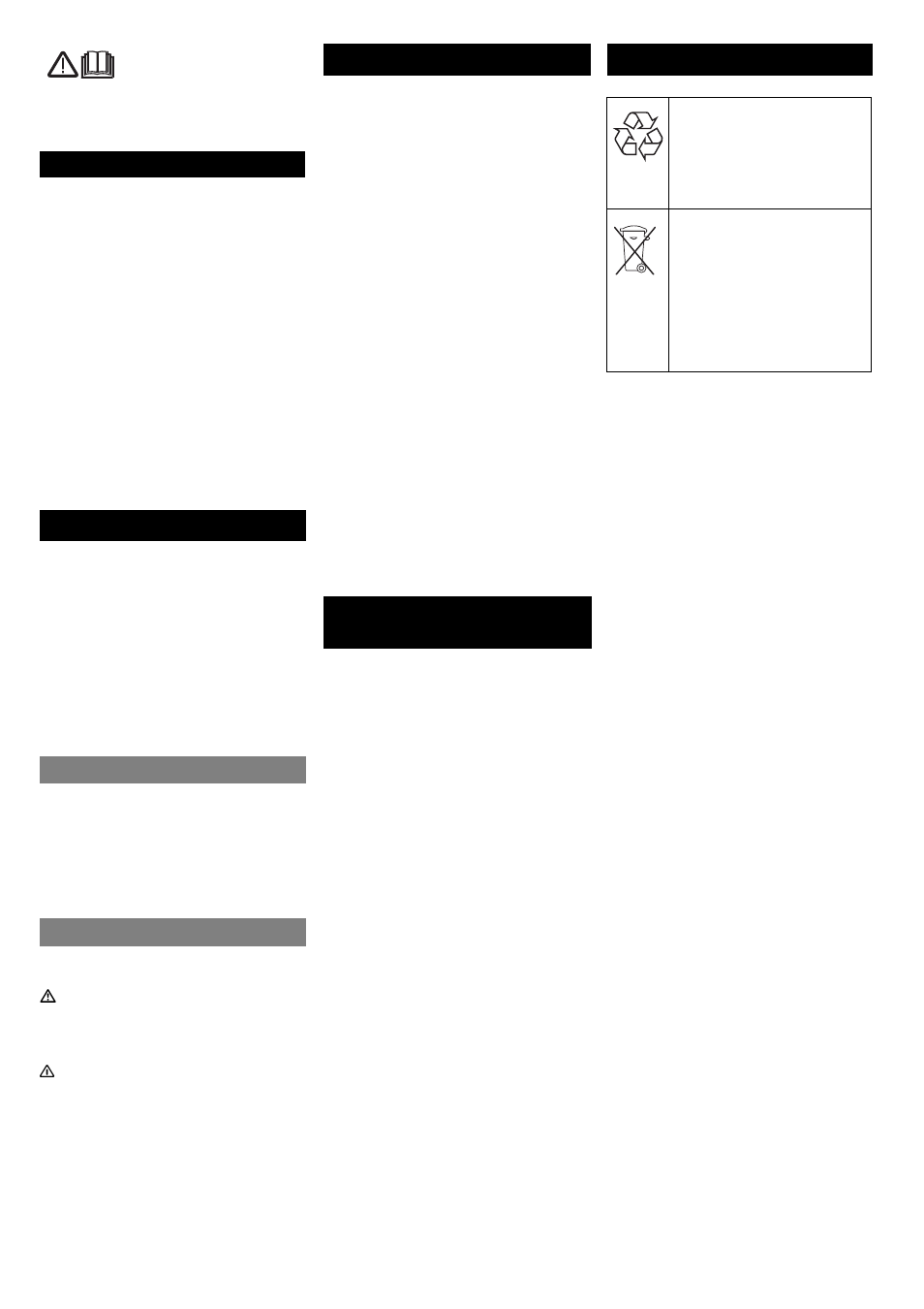 Inhaltsverzeichnis sicherheitshinweise | Karcher BRC 50-70 W Bp User Manual | Page 3 / 209