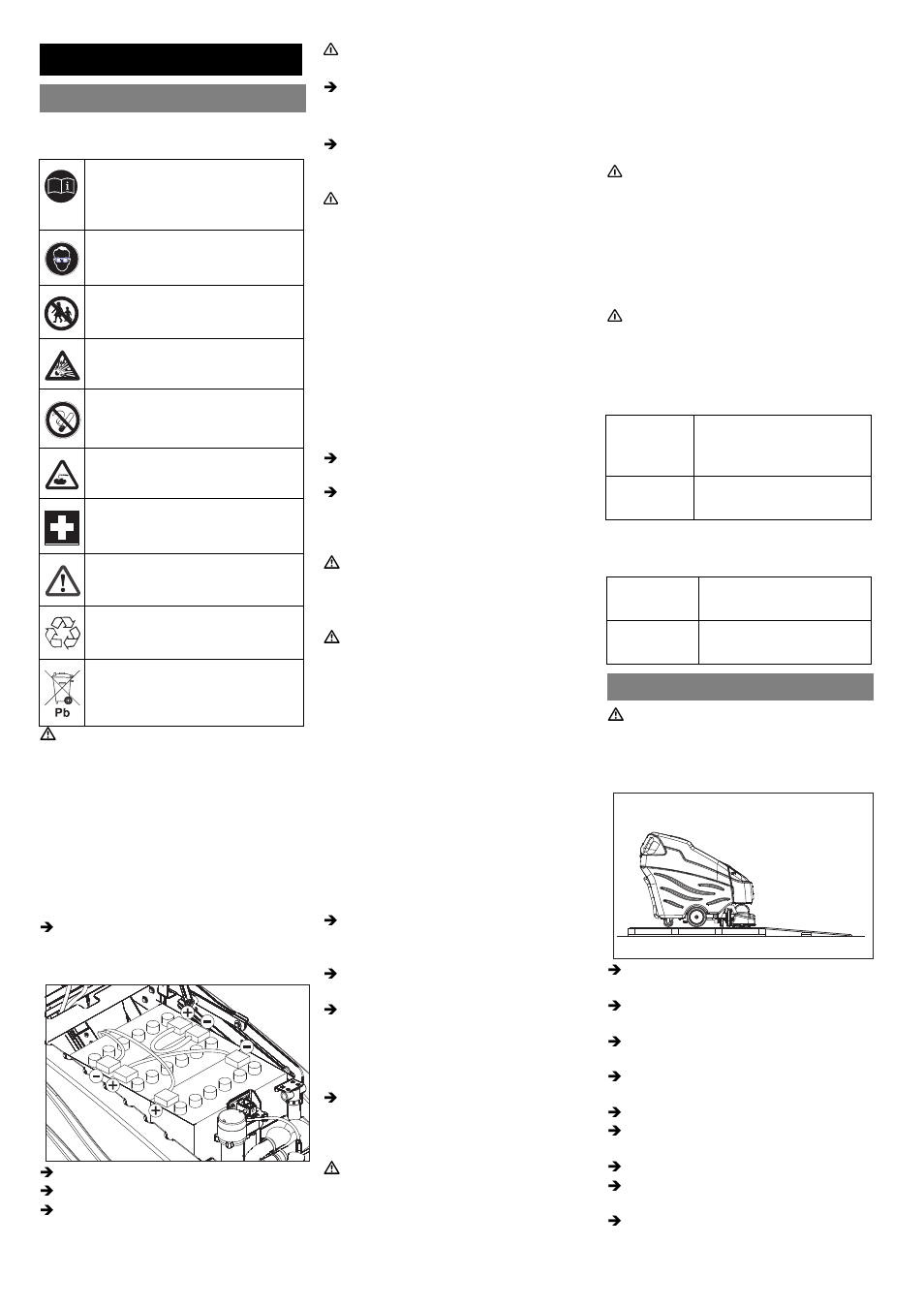 Vor inbetriebnahme | Karcher BRC 50-70 W Bp User Manual | Page 5 / 209