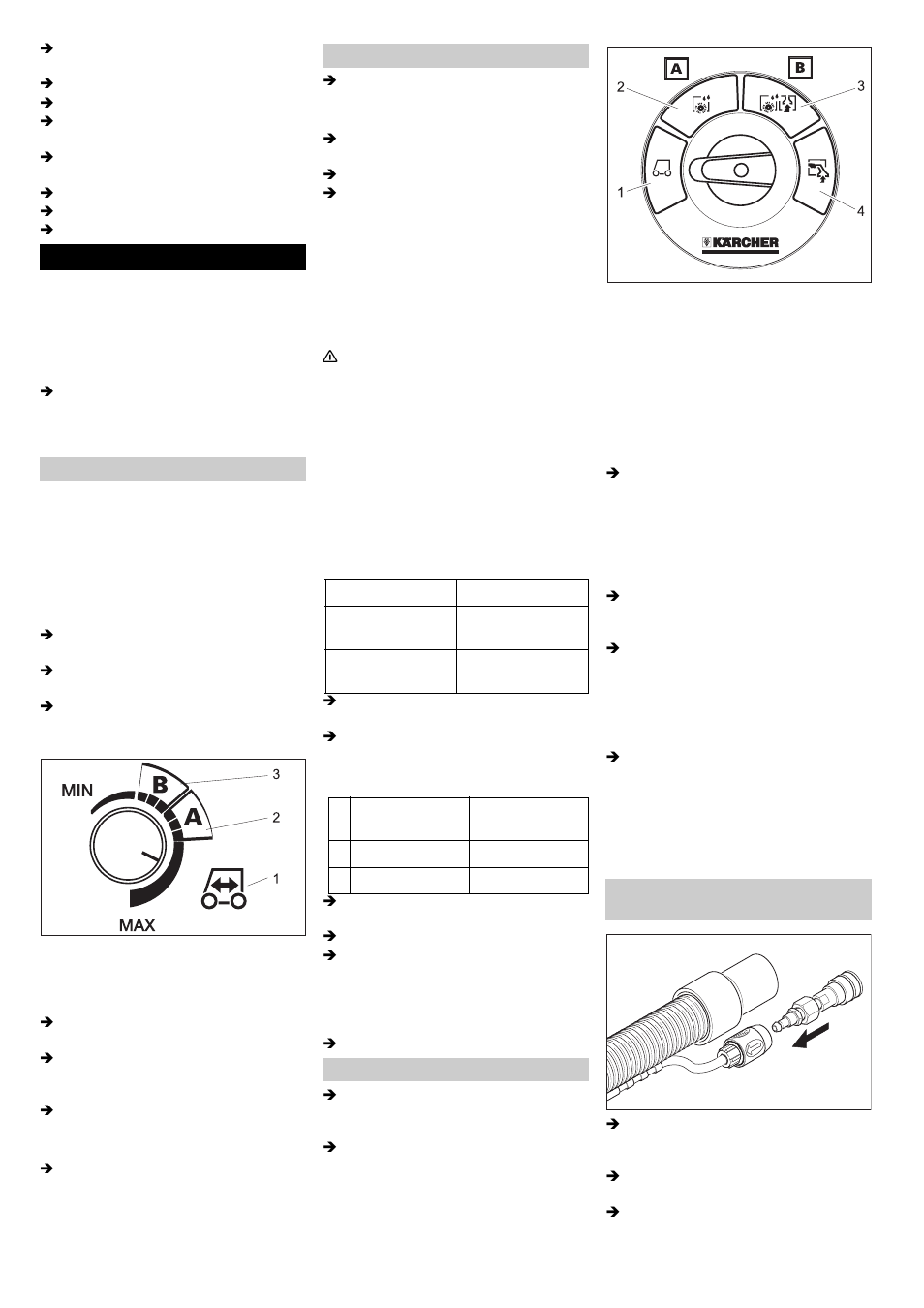 Funcionamento | Karcher BRC 50-70 W Bp User Manual | Page 53 / 209