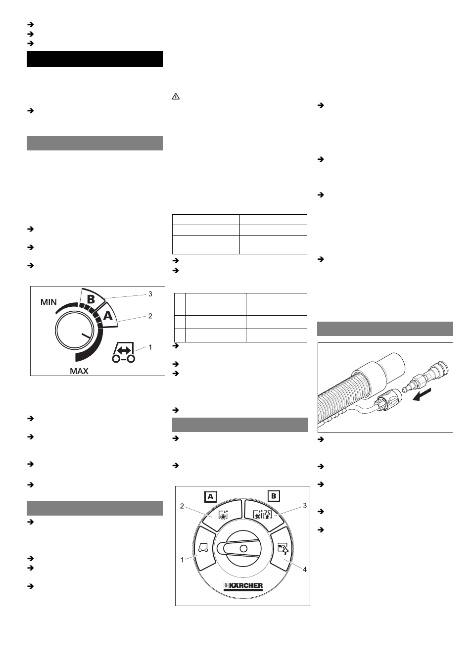 Betrieb | Karcher BRC 50-70 W Bp User Manual | Page 6 / 209